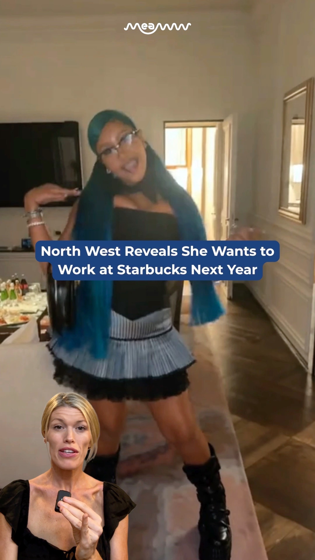 North West Reveals She Wants to Work at Starbucks Next Year
