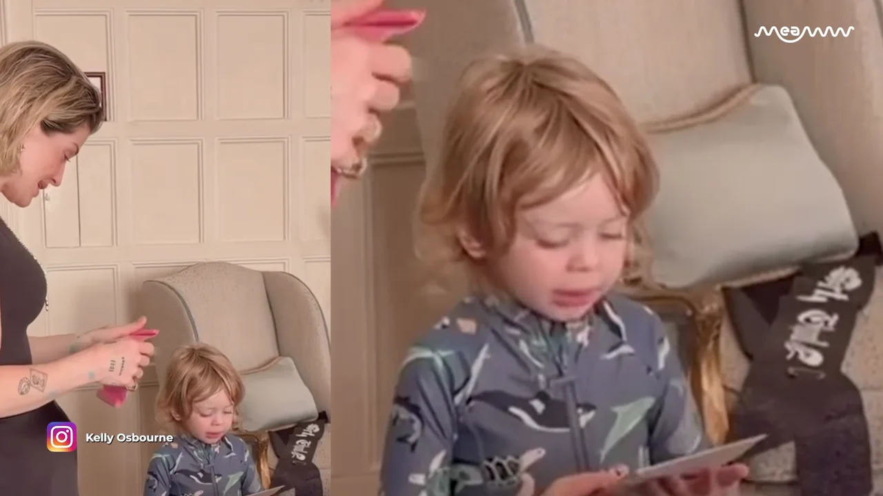 Ozzy Osbourne's Grandson Makes Kelly BURST INTO TEARS With A Birthday Gift