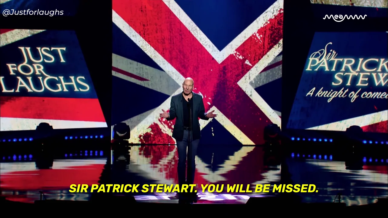 Patrick Stewart Delivered His Own Eulogy HILARIOUSLY  11 Years Before His Death