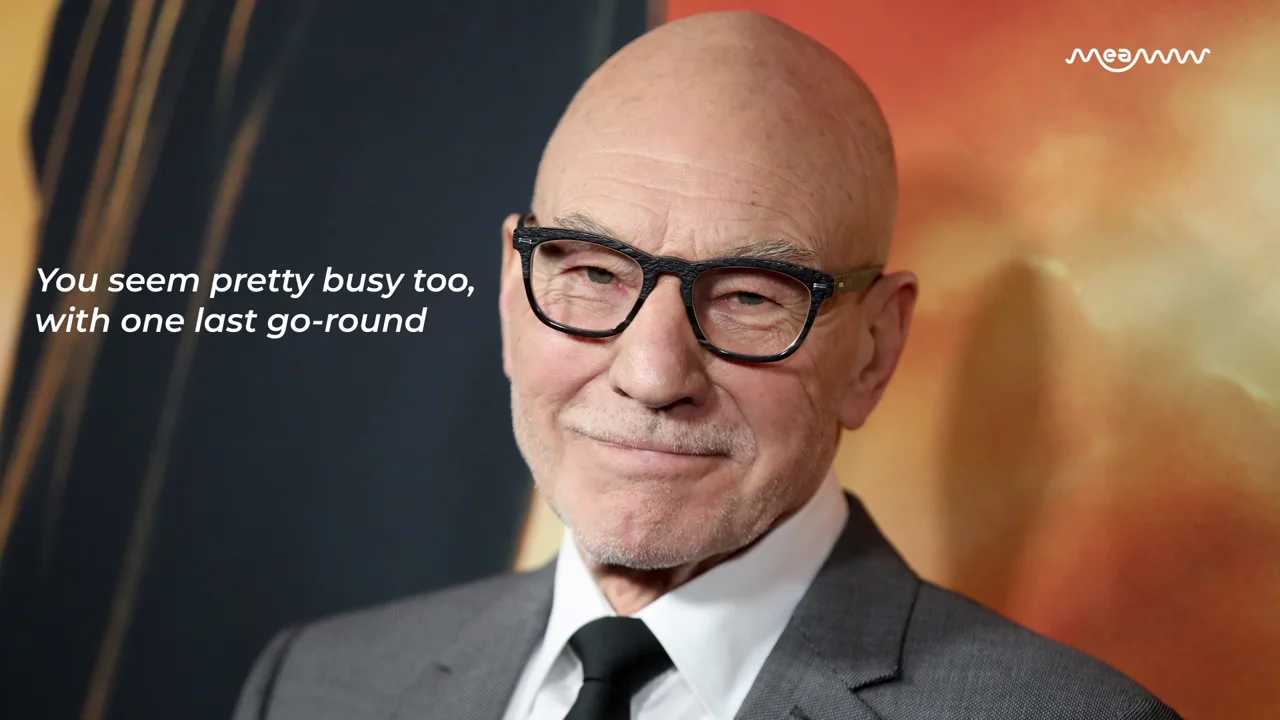 Patrick Stewart Said He Couldn’t Imagine Retiring Months Before His Death at 86