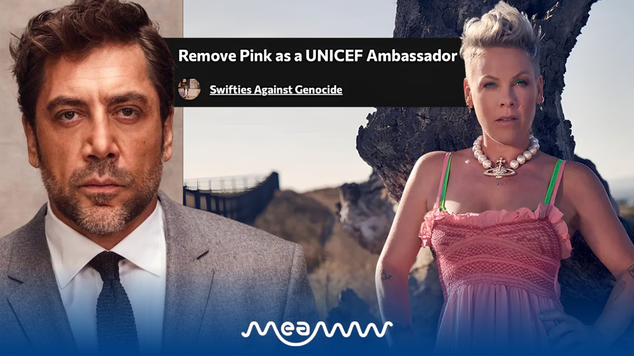 Javier Bardem Backs Petition To Remove Pink As UNICEF Ambassador