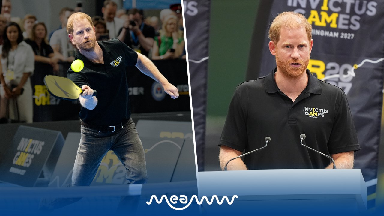 Prince Harry Grabs a Paddle and Shows Off His Pickleball Skills Ahead of the 2027 Invictus Games
