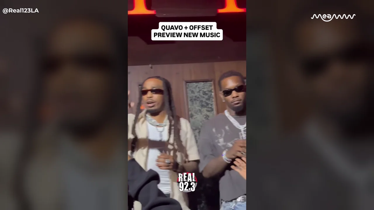 Quavo and Offset Reunite To Preview Their First Collaboration Since “Culture III” Five Years Ago