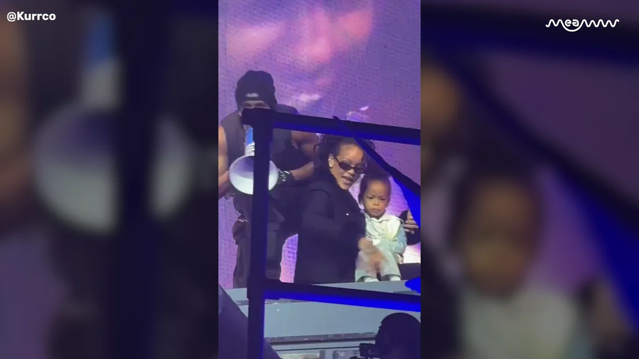 Rihanna and A$AP Rocky’s Son Riot Steals the Spotlight in an Unforgettable Onstage Surprise