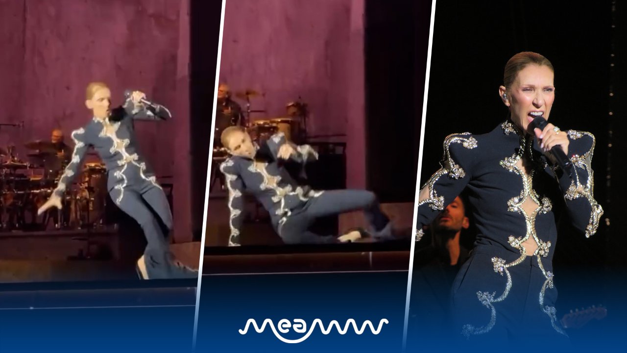 Celine Dion Suffers Scary Onstage Fall During Paris Concert, Forgets Lyrics Later