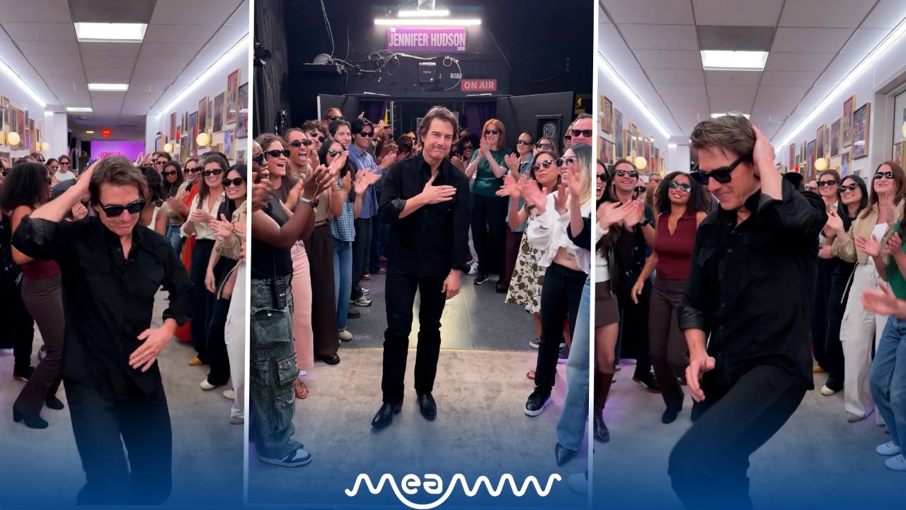 Tom Cruise Breaks a Leg Dancing Through Jennifer Hudson’s Spirit Tunnel