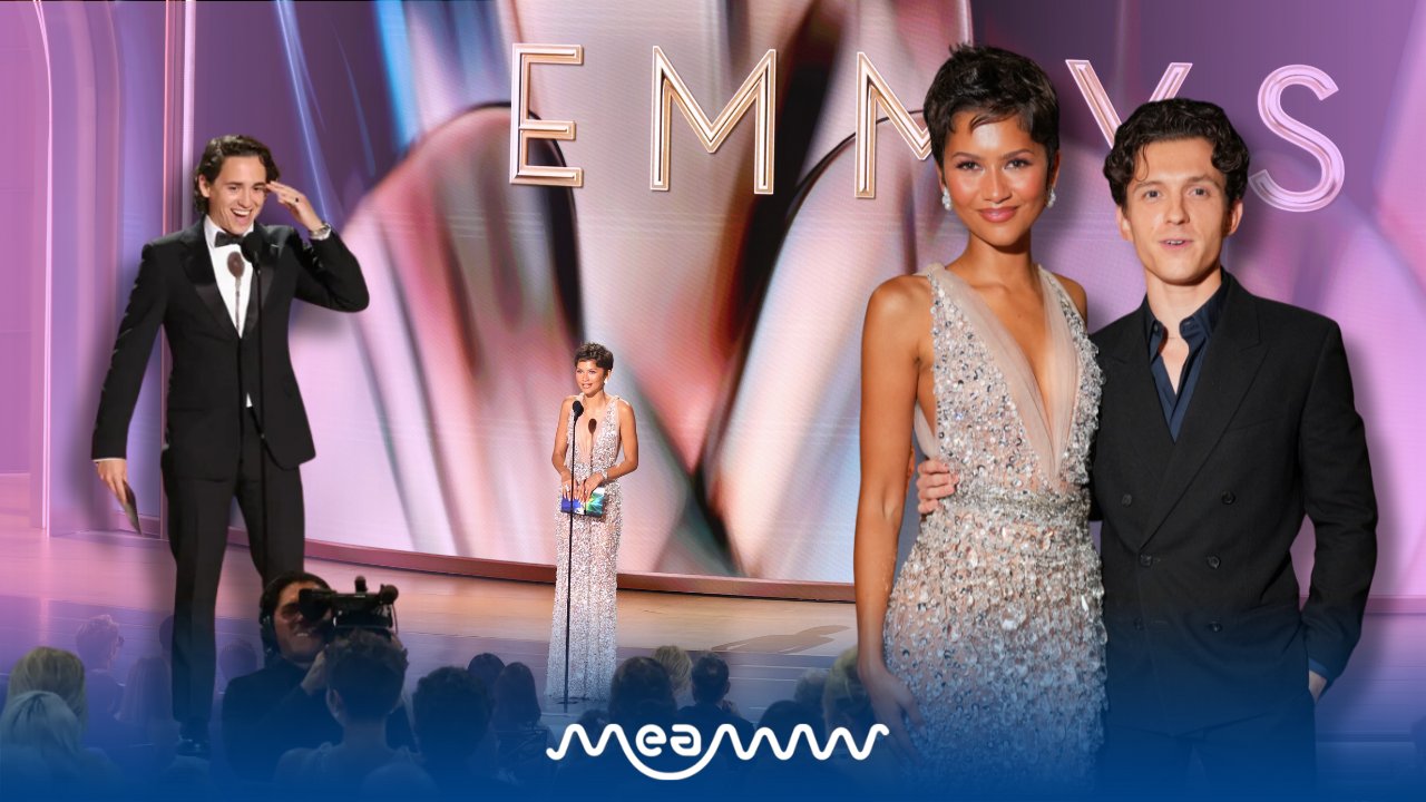 Tom Holland Joins Zendaya at the Emmys in Rare Night Out as Married Couple