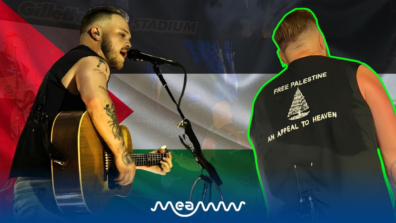 Zach Bryan Refuses to Back Down After Wearing "Free Palestine" Shirt at Gillette Stadium