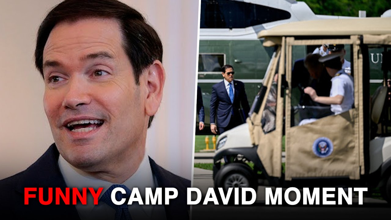 Rubio Jokes About Driving Again, Trump Can’t Stop Laughing