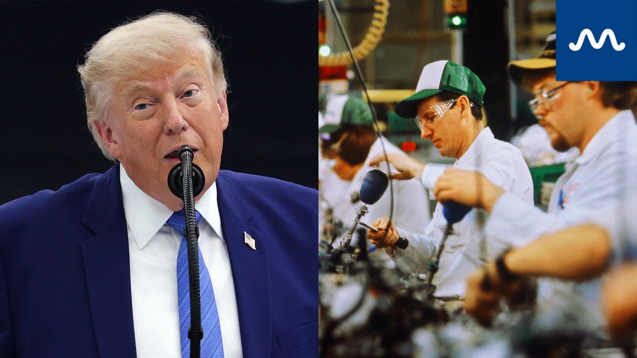 Trump Says “Manufacturing Is Coming Back”, Points to Peterbilt