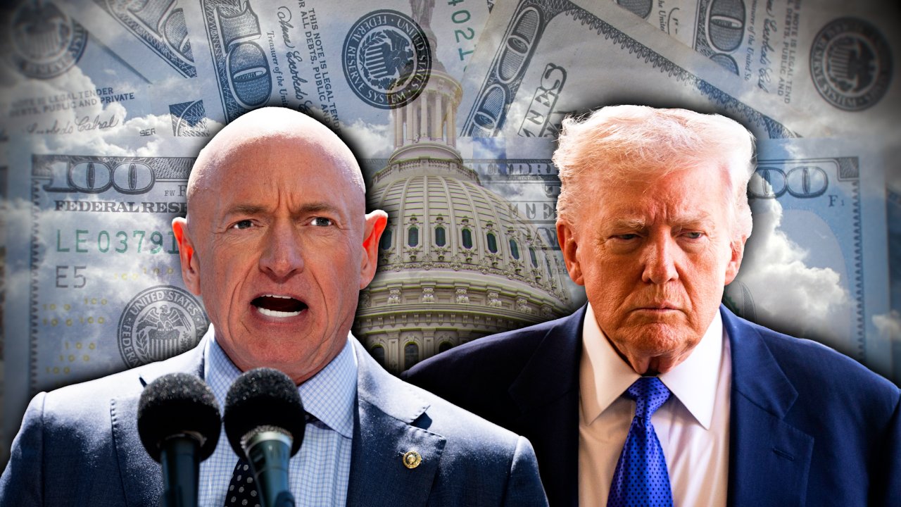 "Corruption in Broad Daylight": Mark Kelly Unveils Bill to Kill Trump's $1.7B Slush Fund
