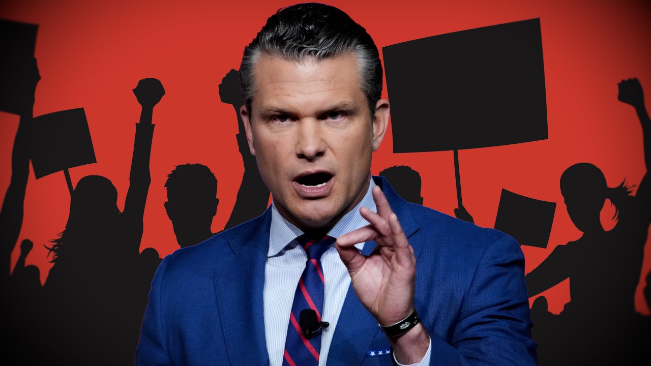 Pete Hegseth Faces ‘Guard Go Home’ Chants During Meridian Hill National Guard Speech