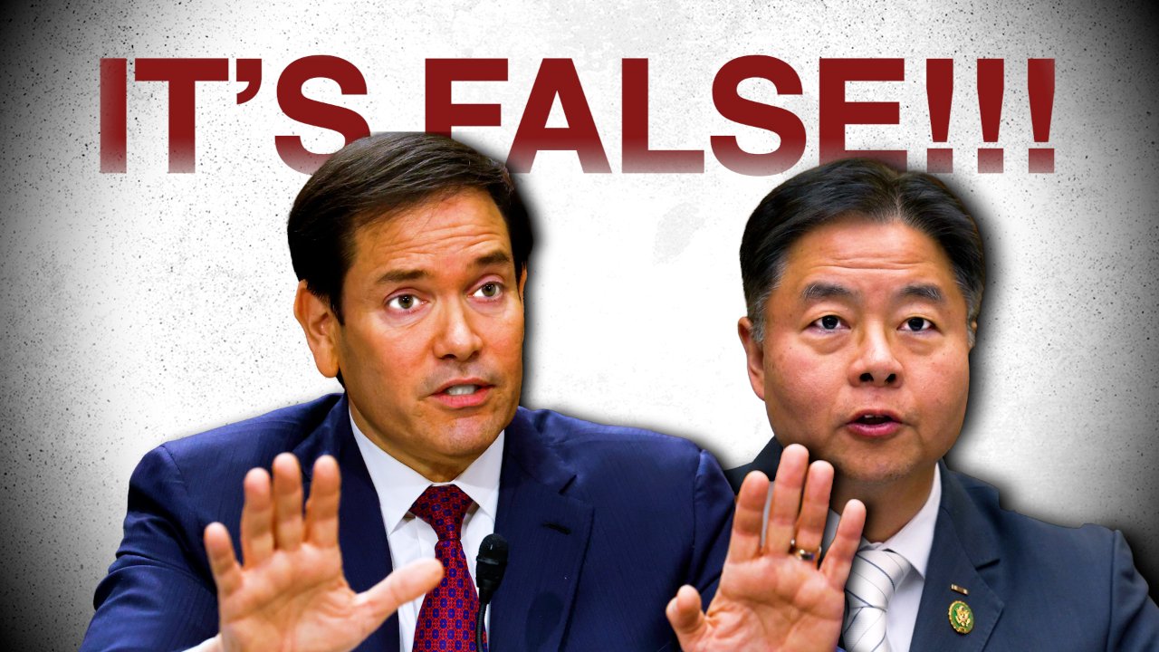 "The President Never Sleeps!": Marco Rubio Clashes With Ted Lieu Over Trump Snoozing Claims
