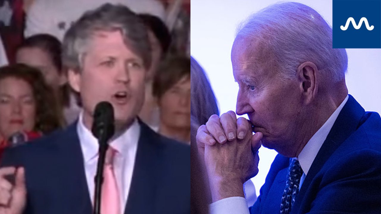Nebraska Crowd Boos Biden As AG Mike Hilgers Rips Into Biden-Era Policies