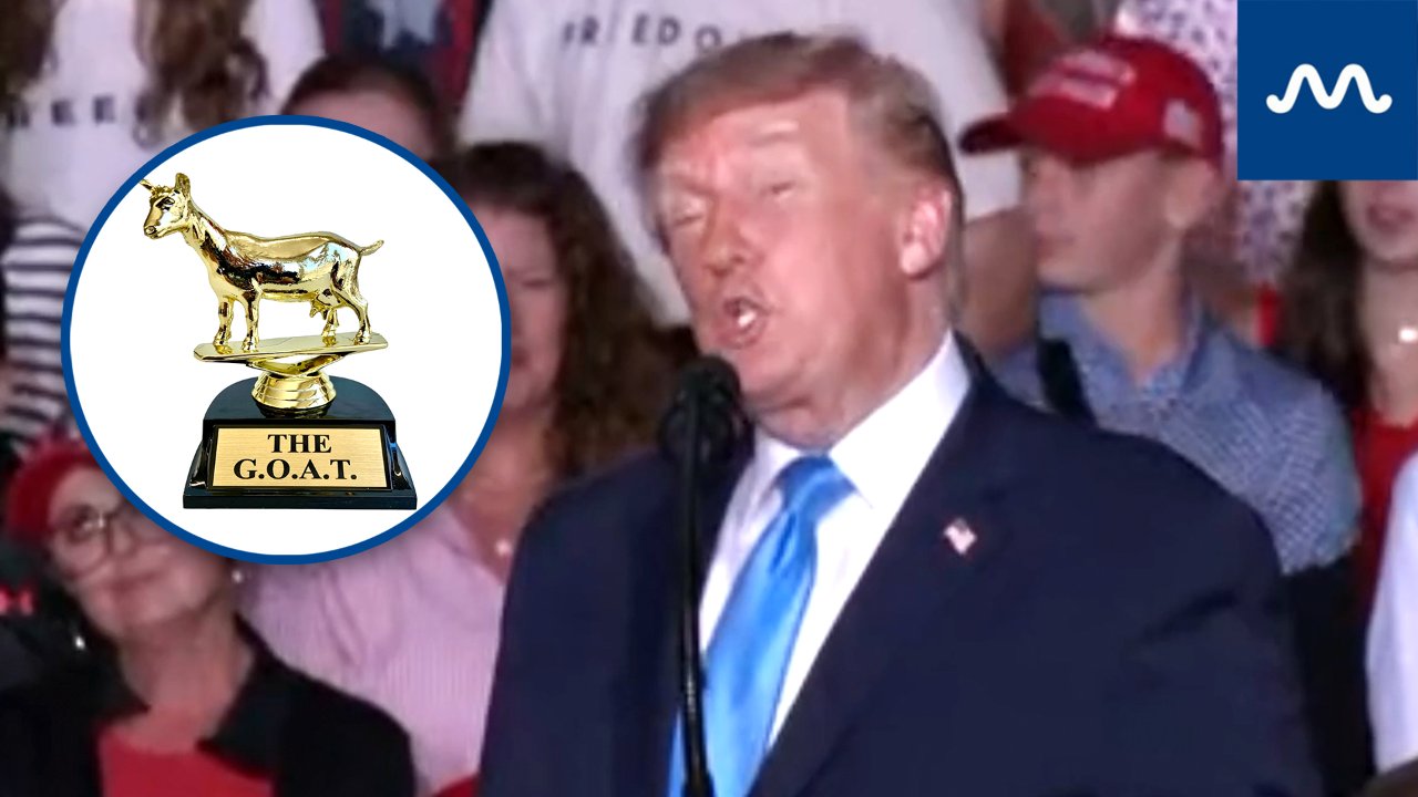 ‘Better Than Washington and Lincoln’: Trump Says People Call Him the ‘GOAT’