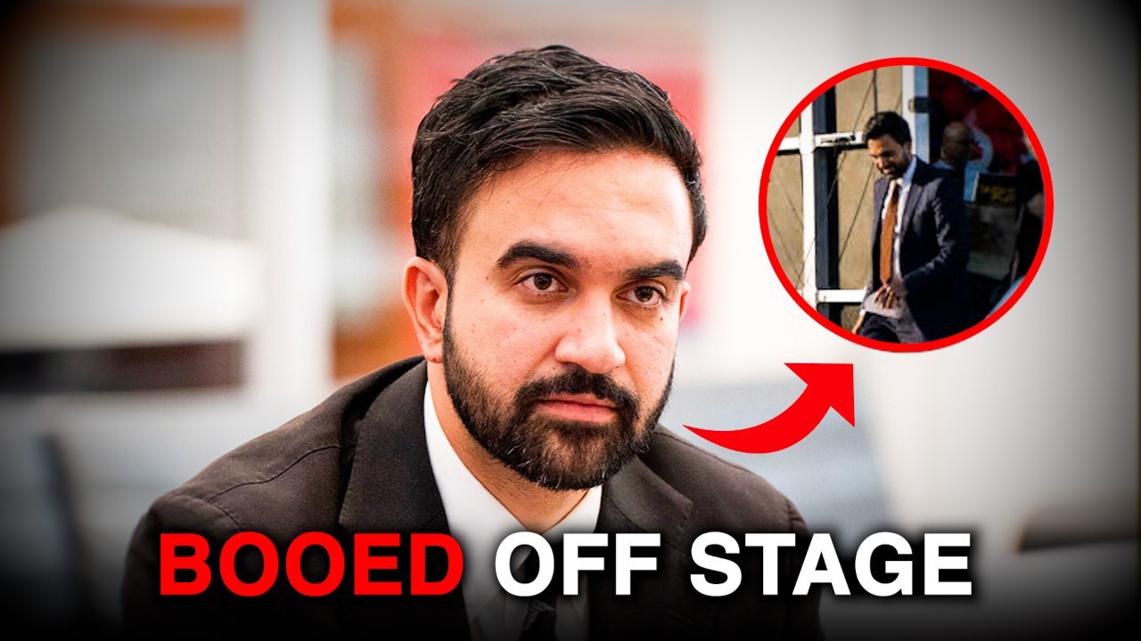 Watch- Zohran Mamdani Booed Off Stage at Staten Island NYPD Event