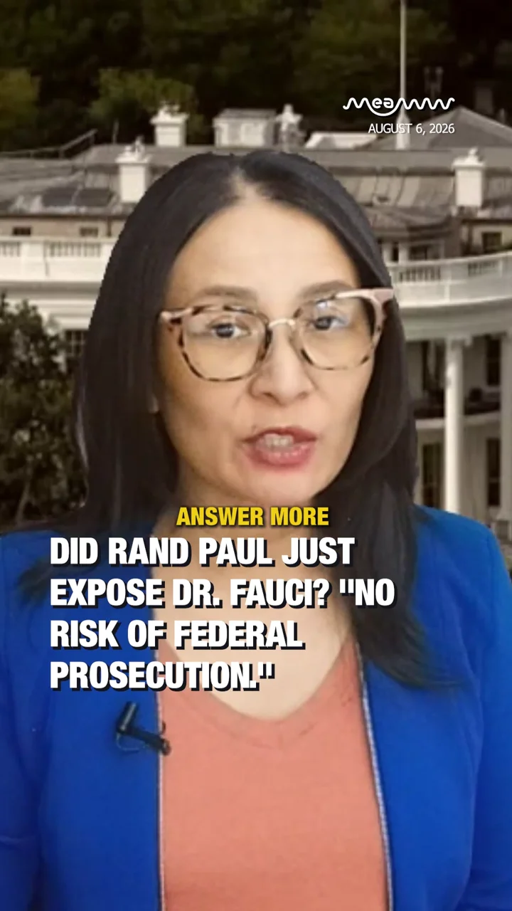 Did Rand Paul Just Expose Dr. Fauci?