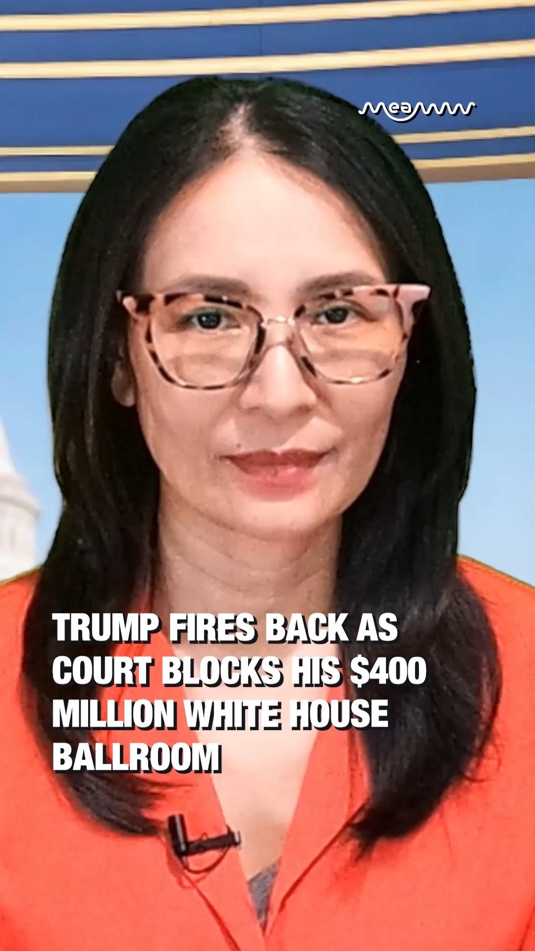 Trump Fires Back as Court Blocks His $400 Million White House Ballroom.