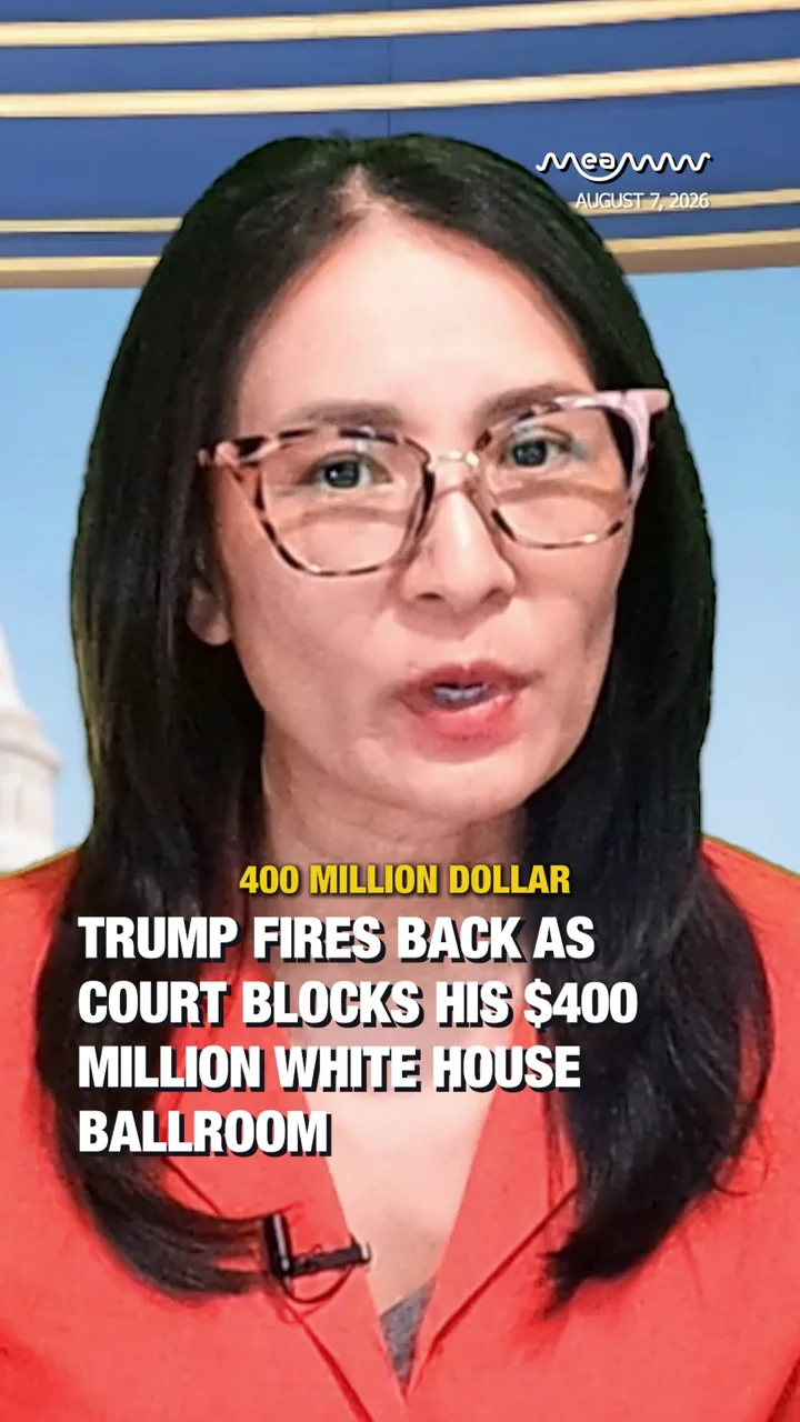 Trump Fires Back as Court Blocks His $400 Million White House Ballroom.