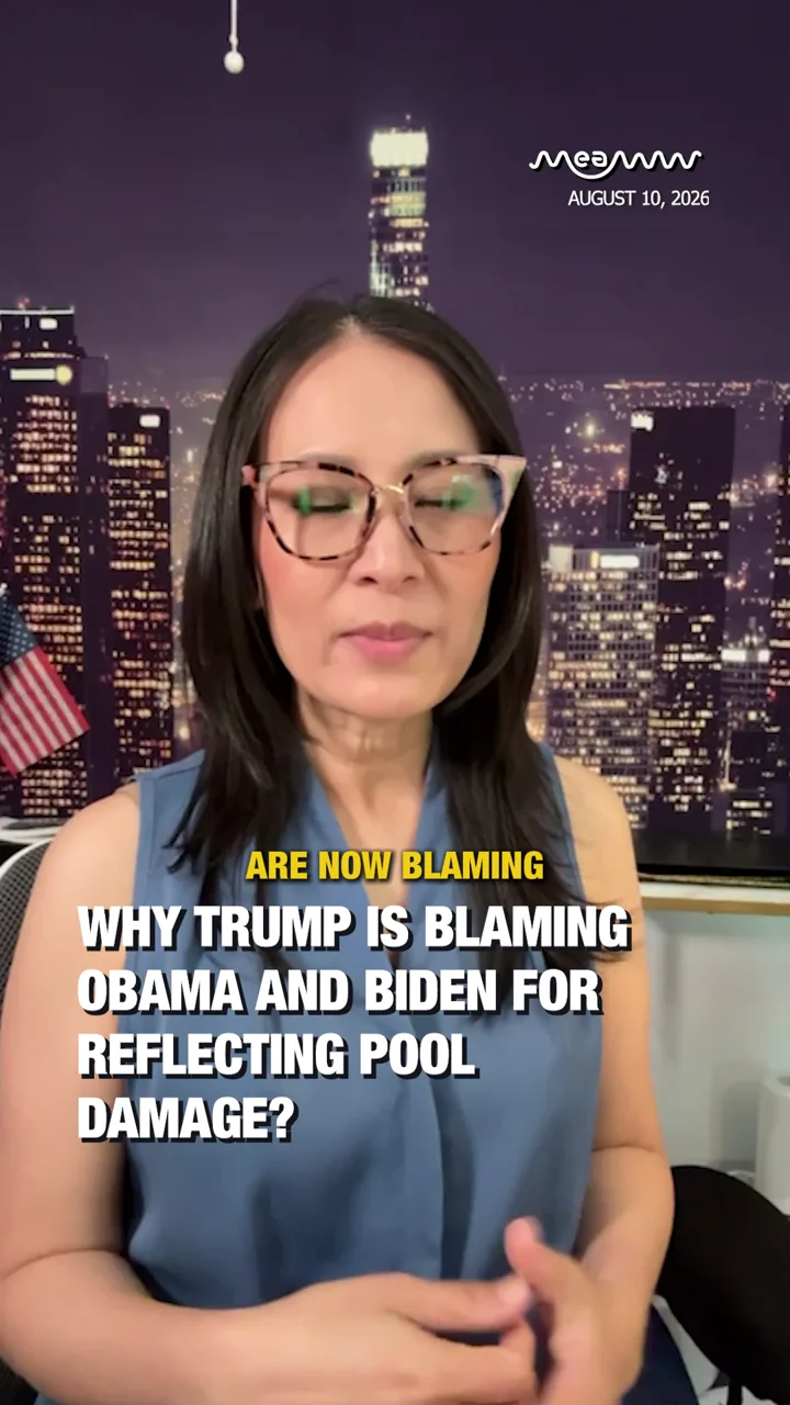 Why Trump Is Blaming Obama and Biden for Reflecting Pool Damage?