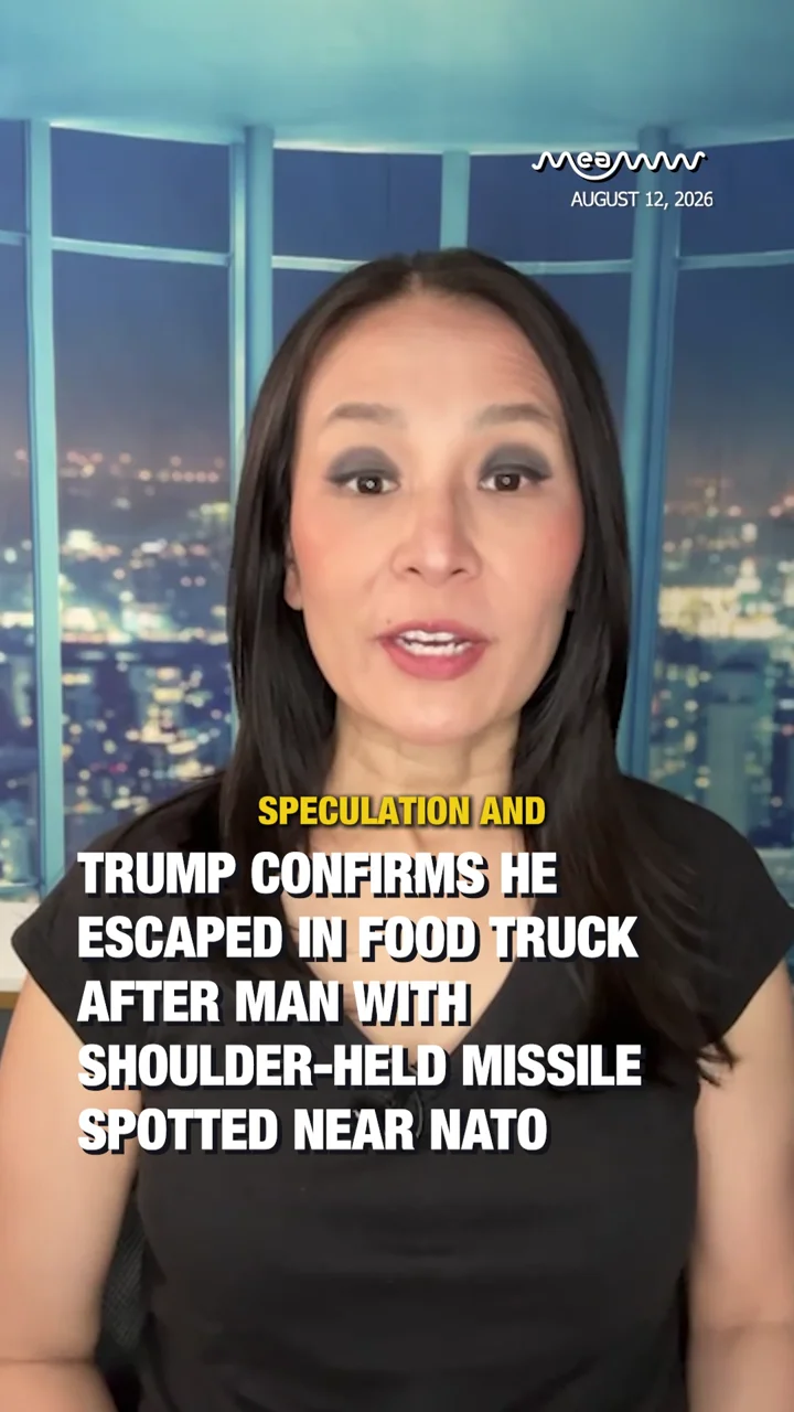 Trump Confirms He Escaped in Food Truck After Man With Shoulder-Held Missile Spotted Near NATO.