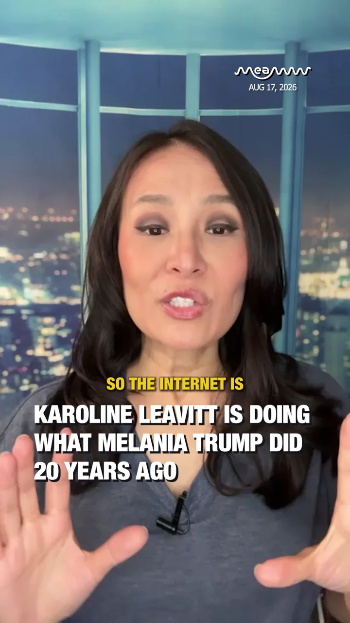 Karoline Leavitt Is Doing What Melania Trump Did 20 Years Ago.