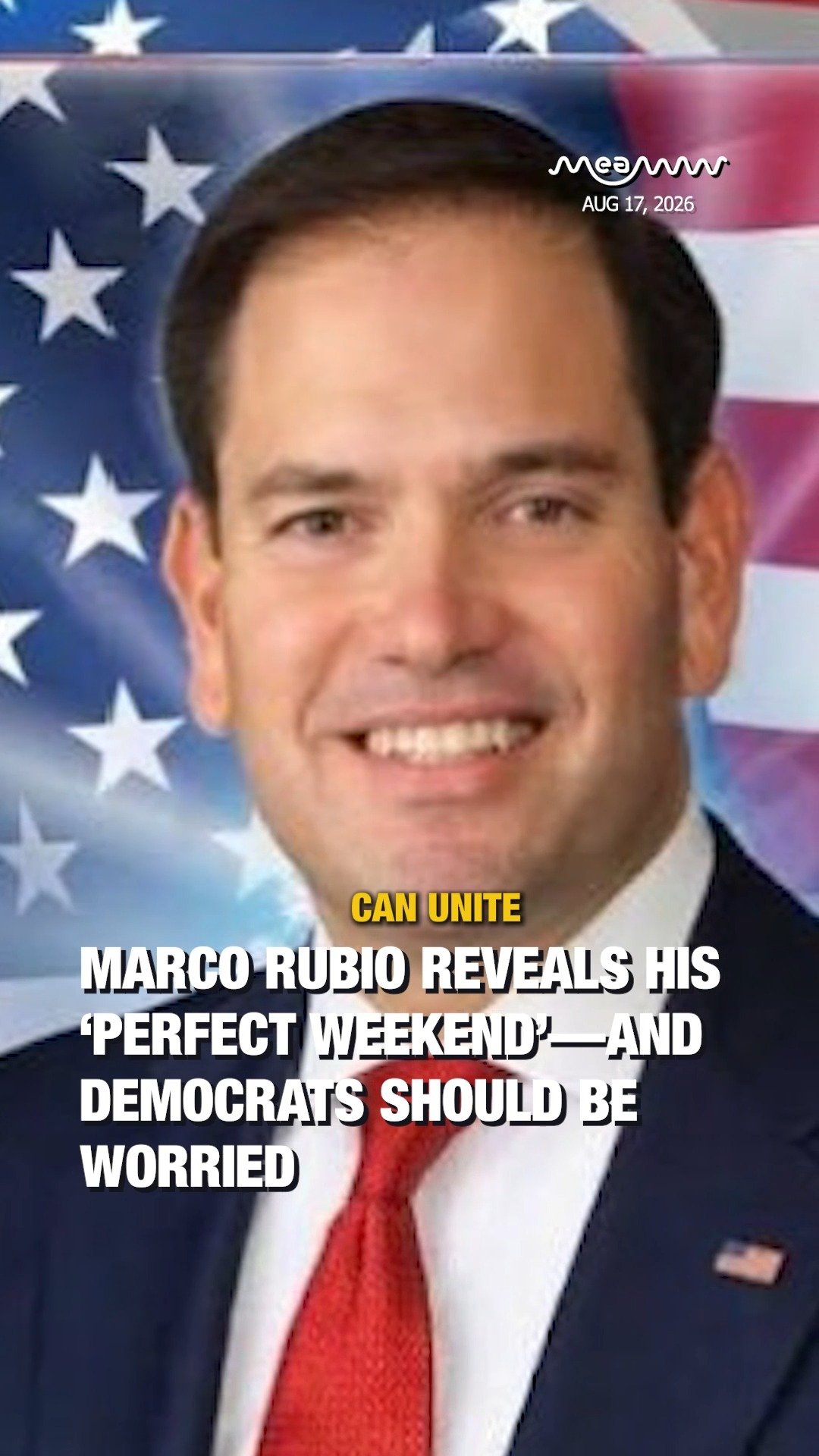 Marco Rubio Reveals His ‘Perfect Weekend’ And Democrats Should Be Worried