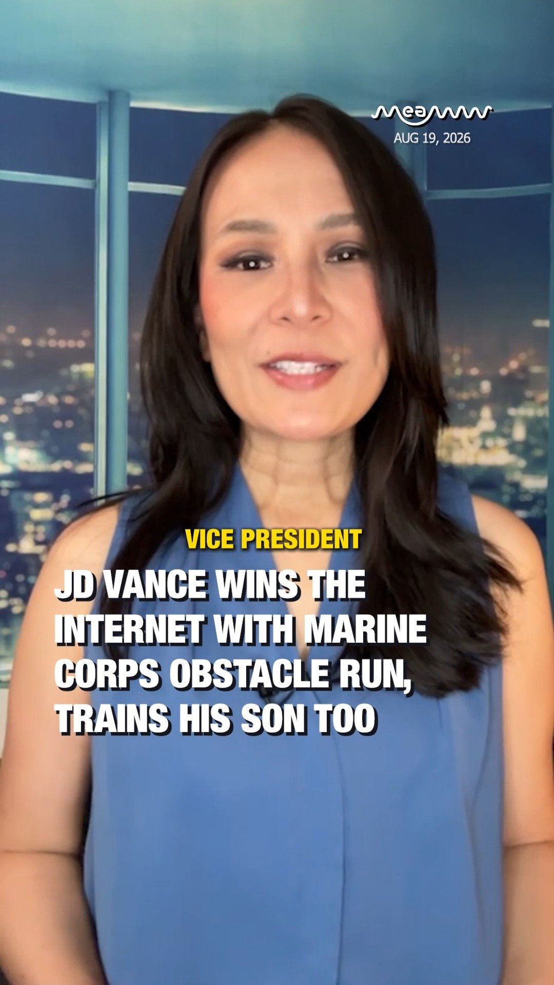 JD Vance Wins the Internet With Marine Corps Obstacle Run, Trains His Son Too.