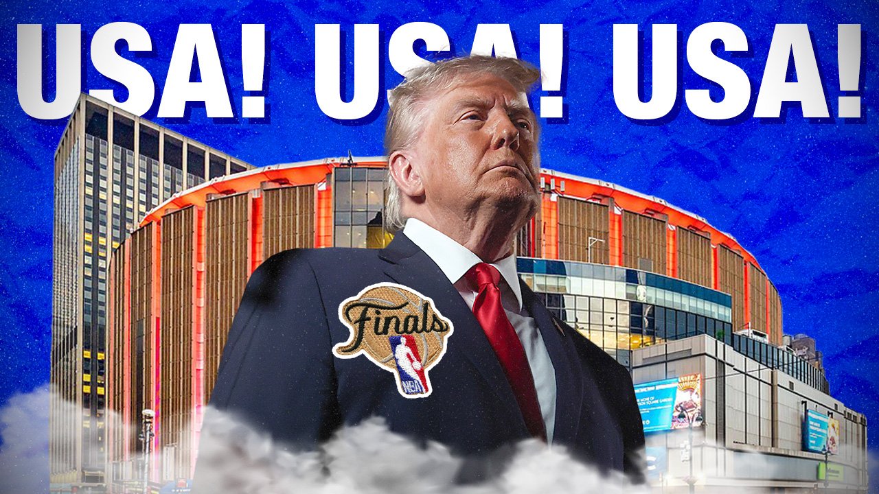 JUST IN! : Trump Makes History at NBA Finals As MSG Erupts in ‘USA! USA!’ Chants