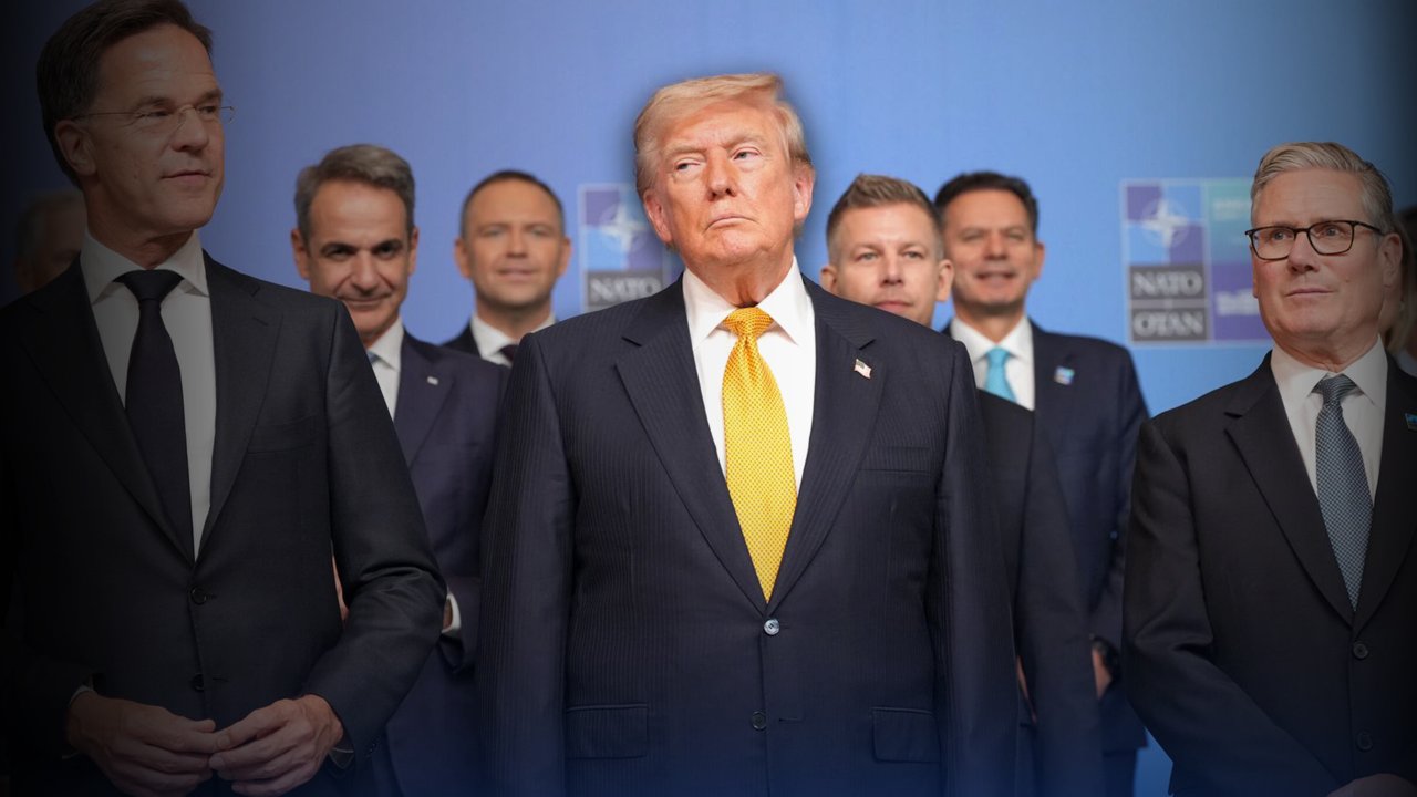 President Trump and NATO Leaders Gather For Official 'Family Photo' at NATO Summit in Turkey