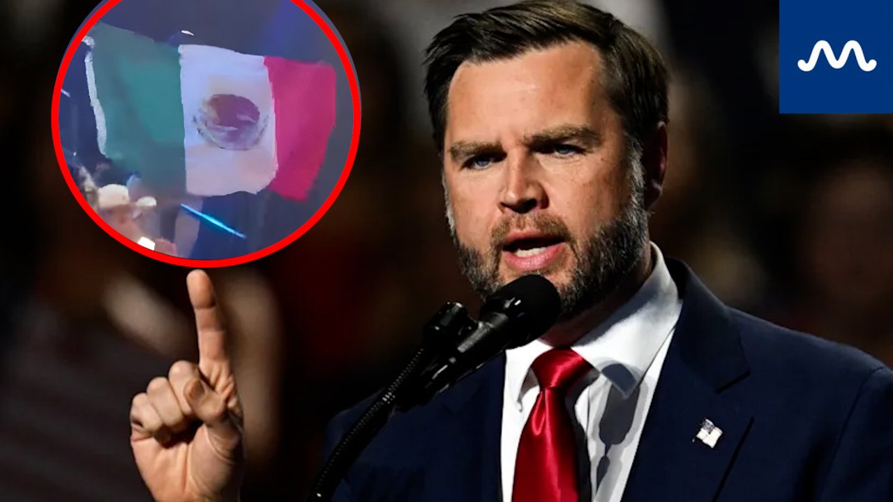 JD Vance Calls Out Protester: “Wave The Flag Of The United States”
