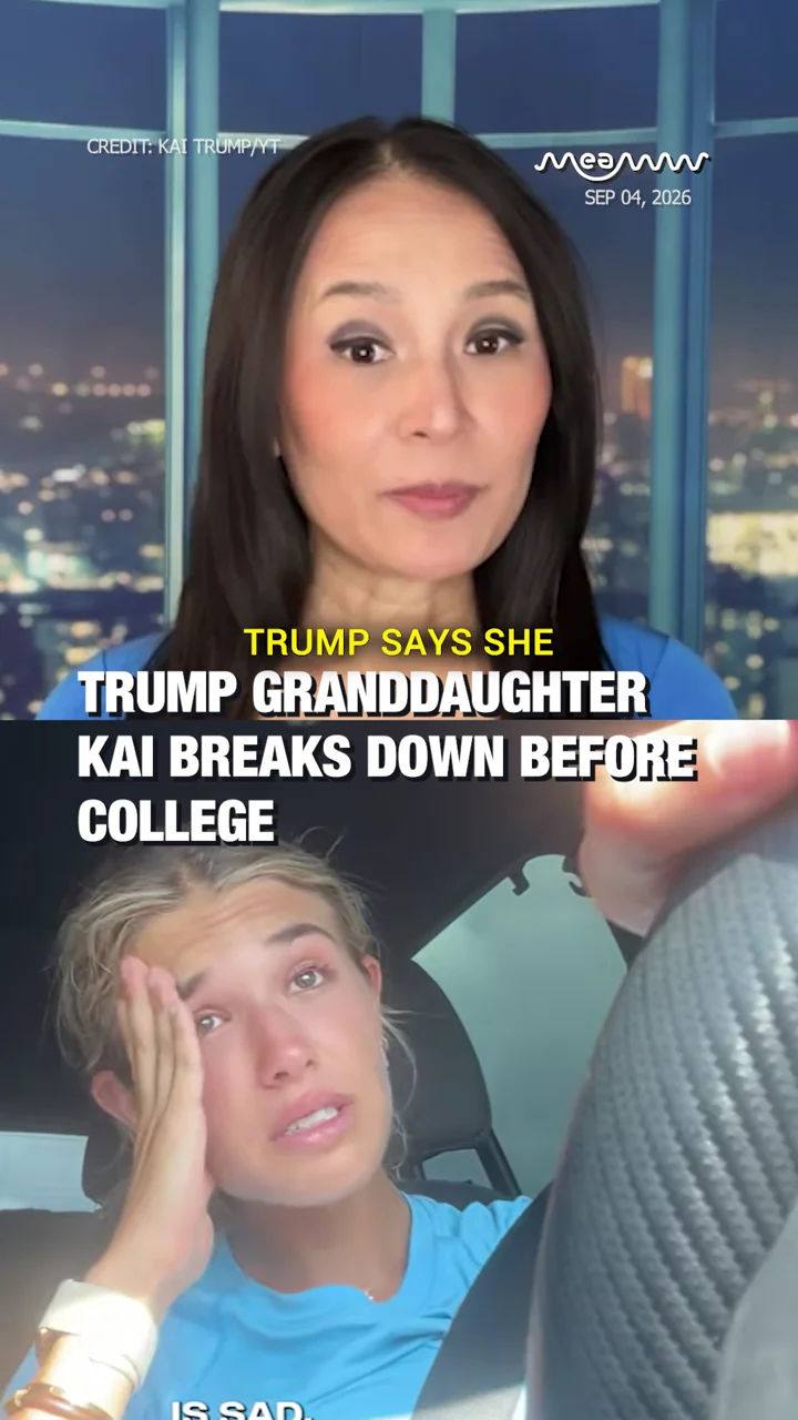 Trump Granddaughter Kai Breaks Down Before College