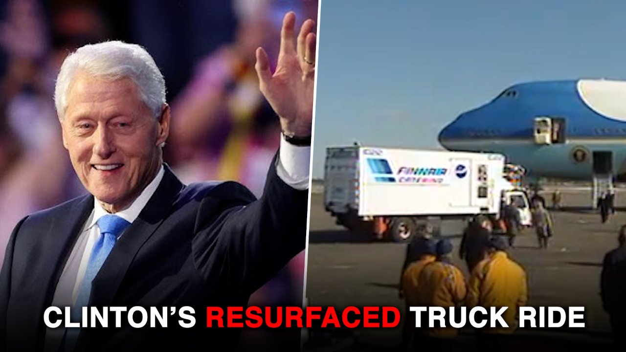 "History Repeats": Bill Clinton's Catering Truck Exit Resurfaces After Trump's Turkey Escape