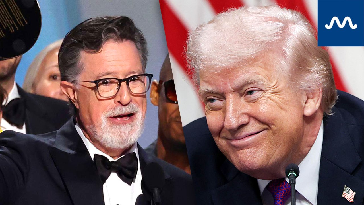 Stephen Colbert Dodges Trump Question After Emmy Win