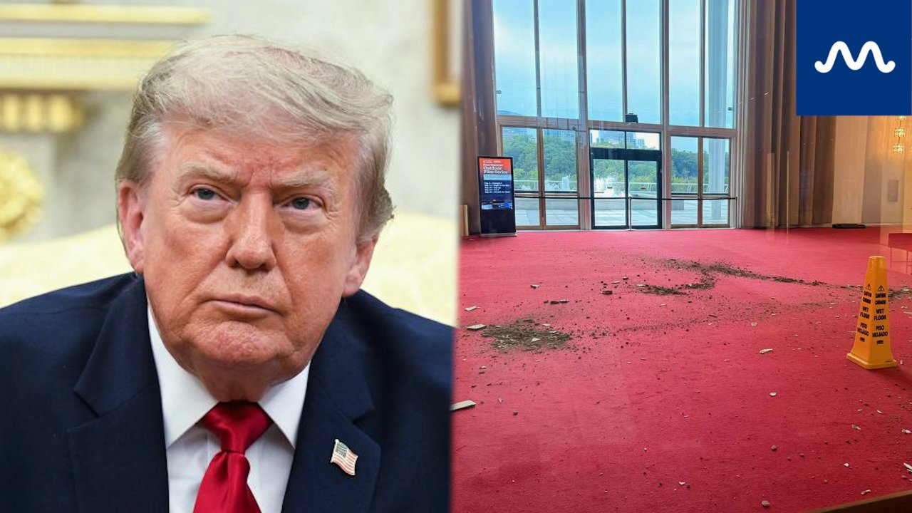 Trump Shares Shocking CCTV Video of Kennedy Center Ceiling Collapse as $257M Renovation Looms