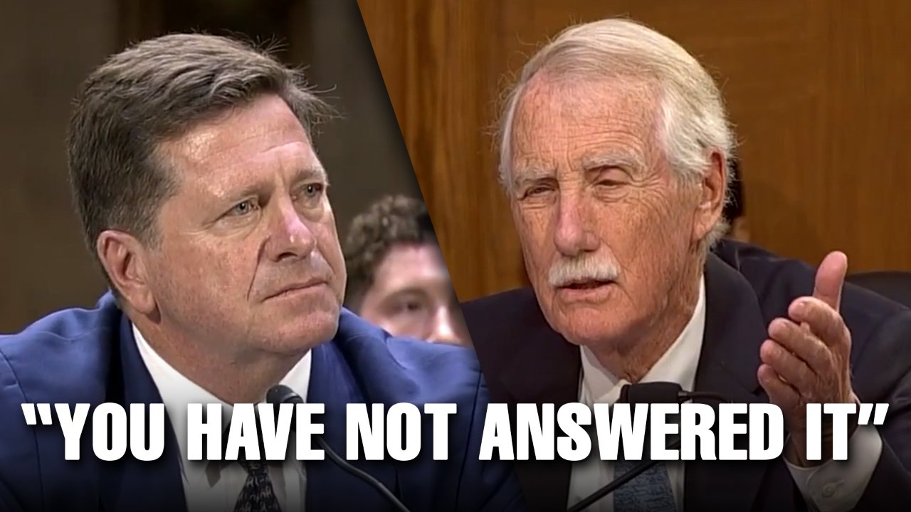 Sen. Angus King and Jay Clayton Clash Over 2020 Election Denier Claims