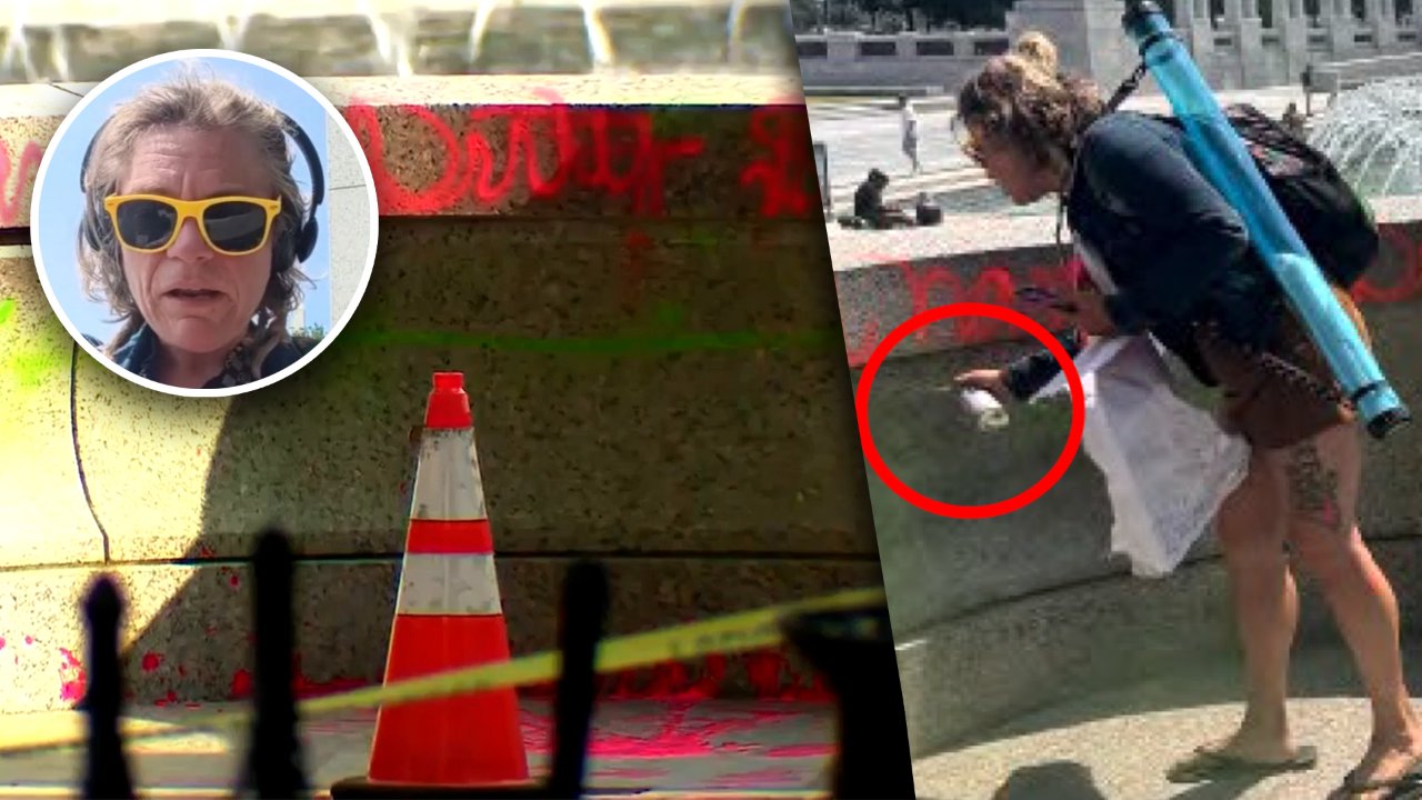 WWII Memorial Vandalism Sparks Investigation in Washington, D.C.