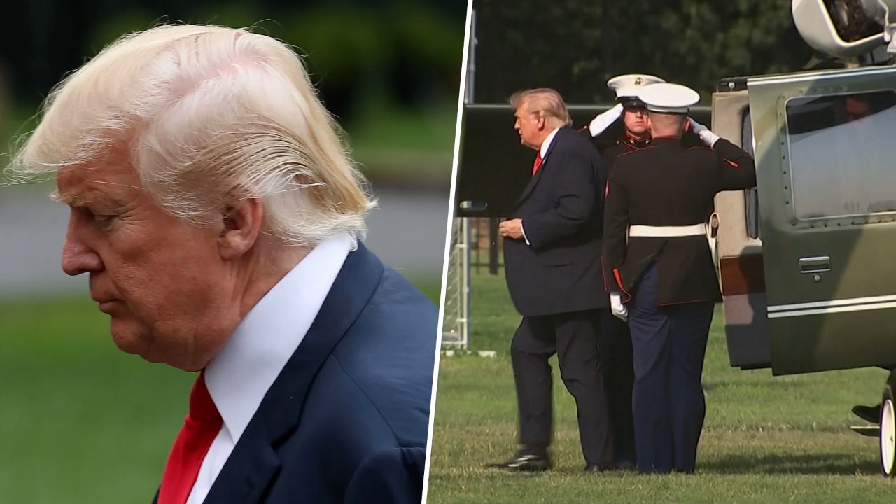 WATCH: Trump Returns to White House Aboard Marine One After High-Stakes Pennsylvania Trip