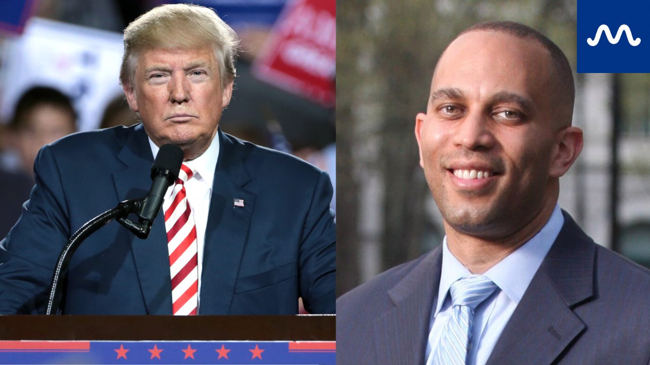 Hakeem Jeffries Says Trump Promises Were “All of the Above”
