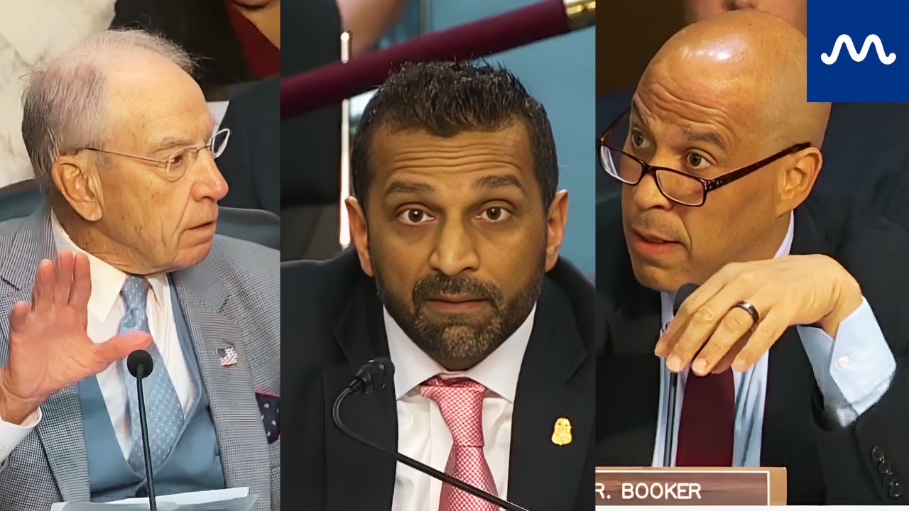 Cory Booker Explodes at Grassley During Heated Kash Patel Hearing