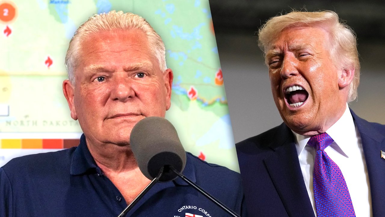 "A Bunch of Rubbish” : Ontario Premier Doug Ford Blasts Trump Over Canada Tariffs Threat