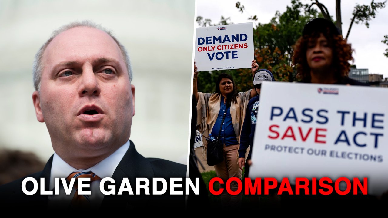 Scalise Defends SAVE Act With Olive Garden Example