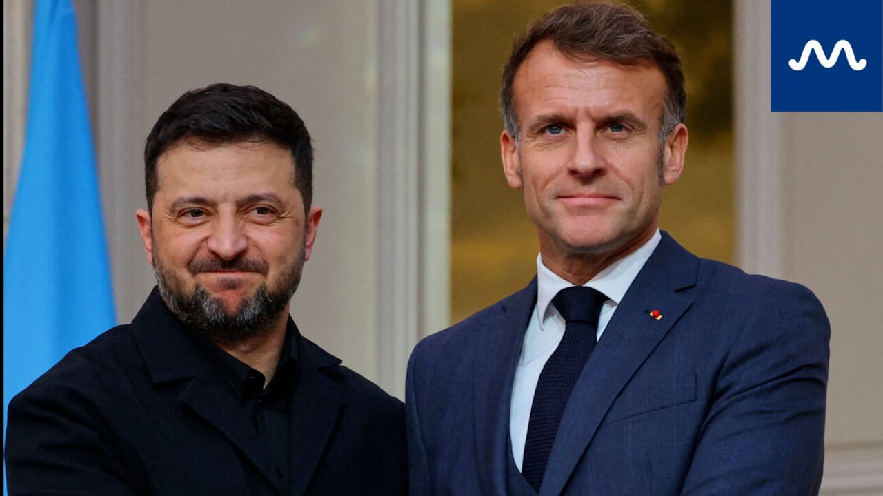 Zelenskyy Rushes to Meet Macron Late at Night in New York Ahead of Trump Talks