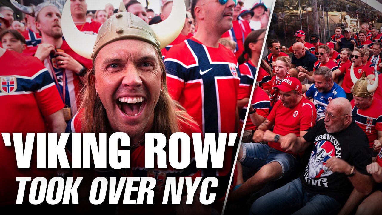 Watch How Norway Fans Stun NYC's Times Square With Epic World Cup Tradition!