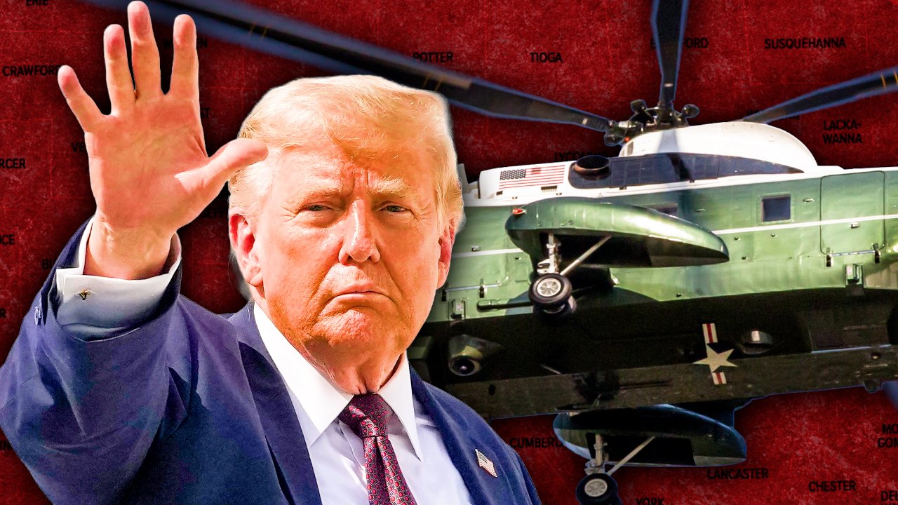 WATCH: Trump Returns to Joint Base Andrews After Pennsylvania Economy Tour