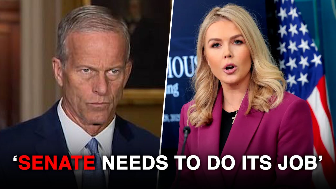 Karoline Leavitt on Save Act: Trump's Patience With John Thune Is 'Running Out’