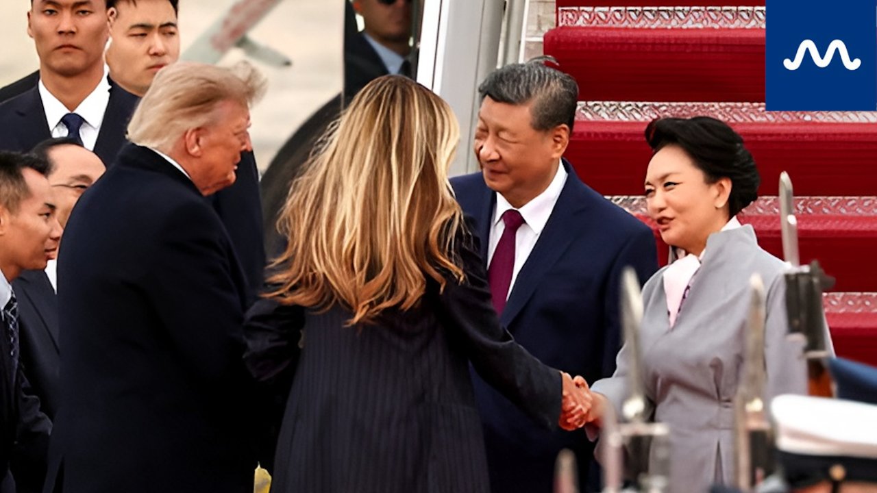 Trump Welcomes Xi Jinping at Joint Base Andrews With Military Flyover and Lavish Ceremony