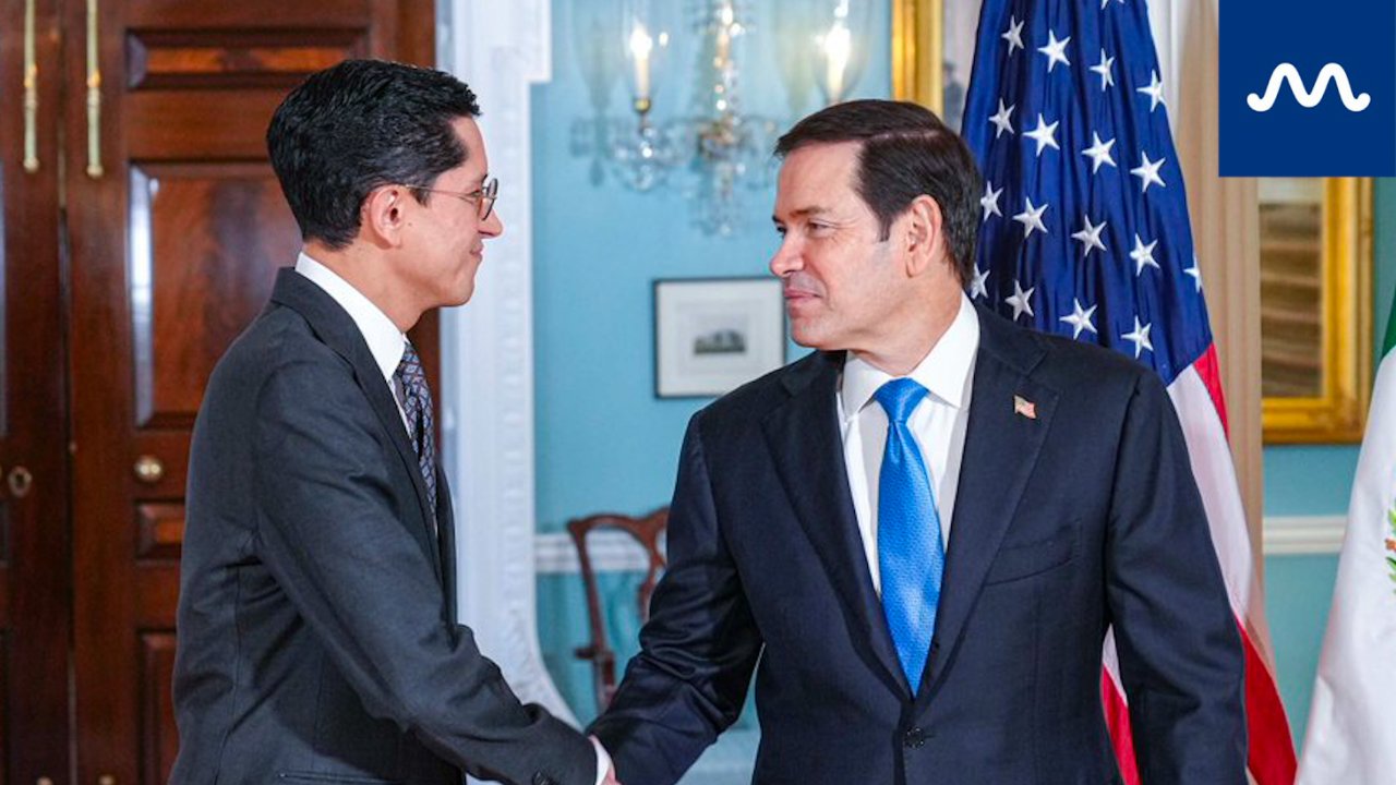 US Secretary of State Marco Rubio Meets Mexico’s Roberto Velasco