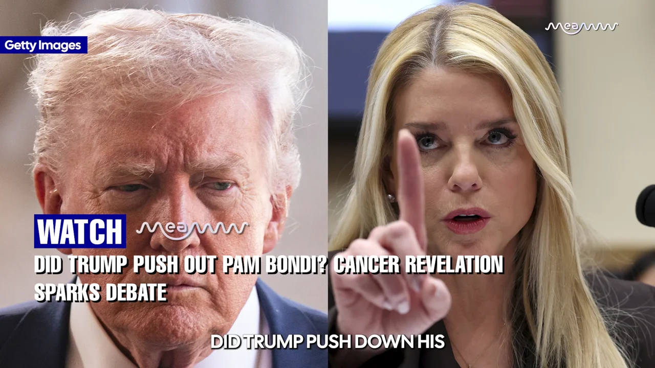 Did Trump Push Out Pam Bondi? Cancer Revelation Sparks Debate