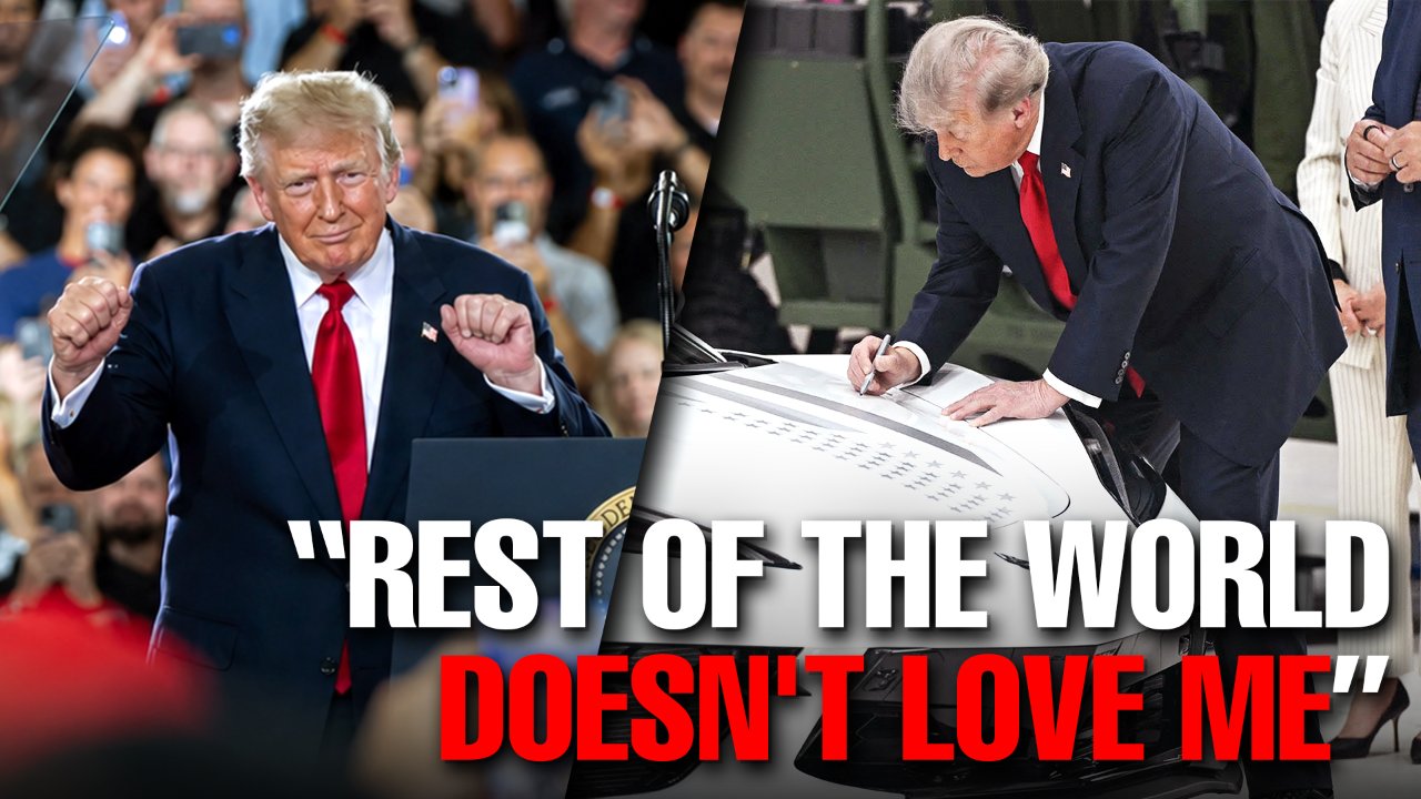 "The World Doesn't Love Me, That's OK" - Trump Defends Tariffs at GM